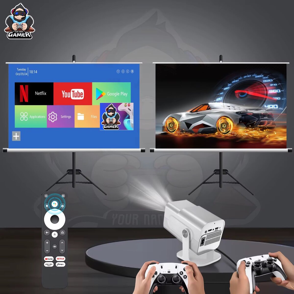 Projecteur et jeu HCS350 Pro