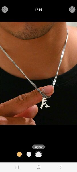 Collier en inox