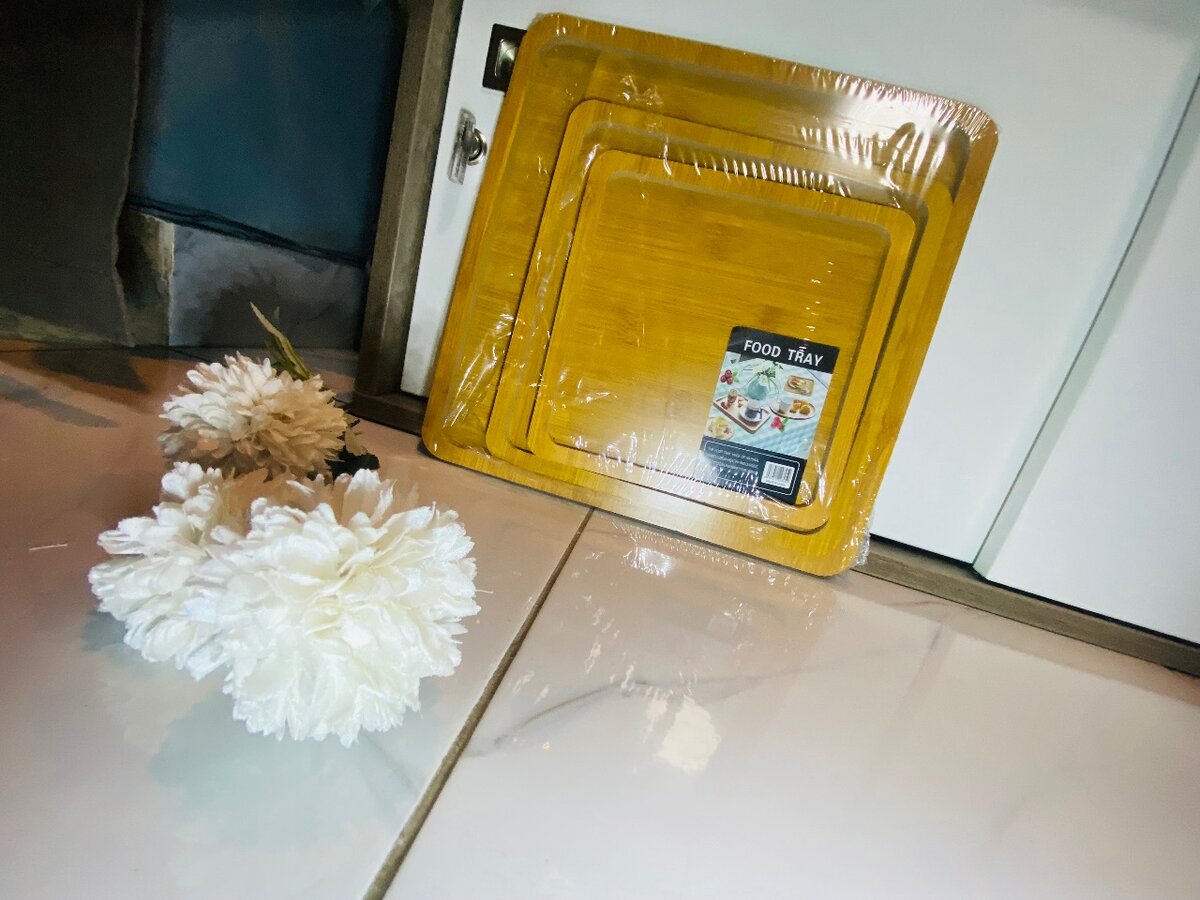 3 pieces Food Tray