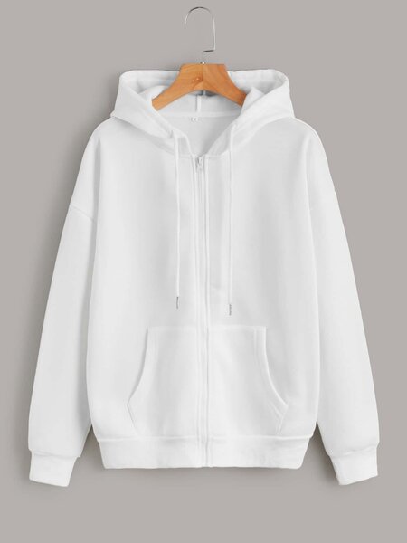 Sweat à capuche zippé