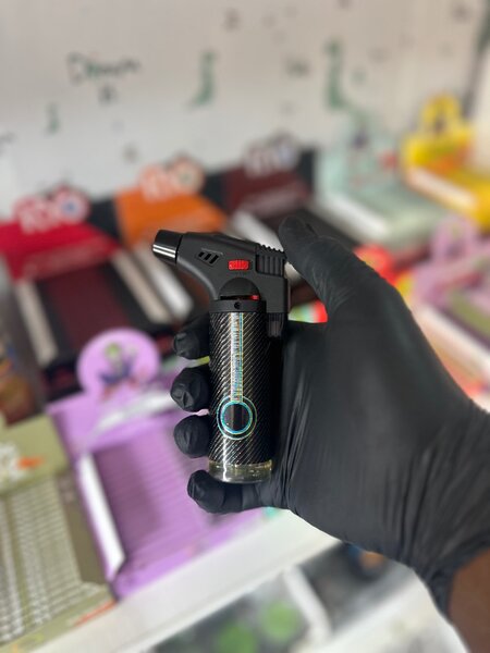 Briquet laser