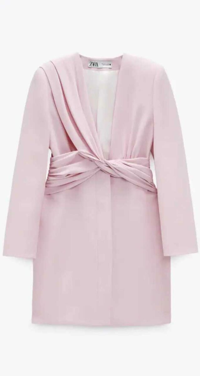 Robe Blazer Rose Élegante