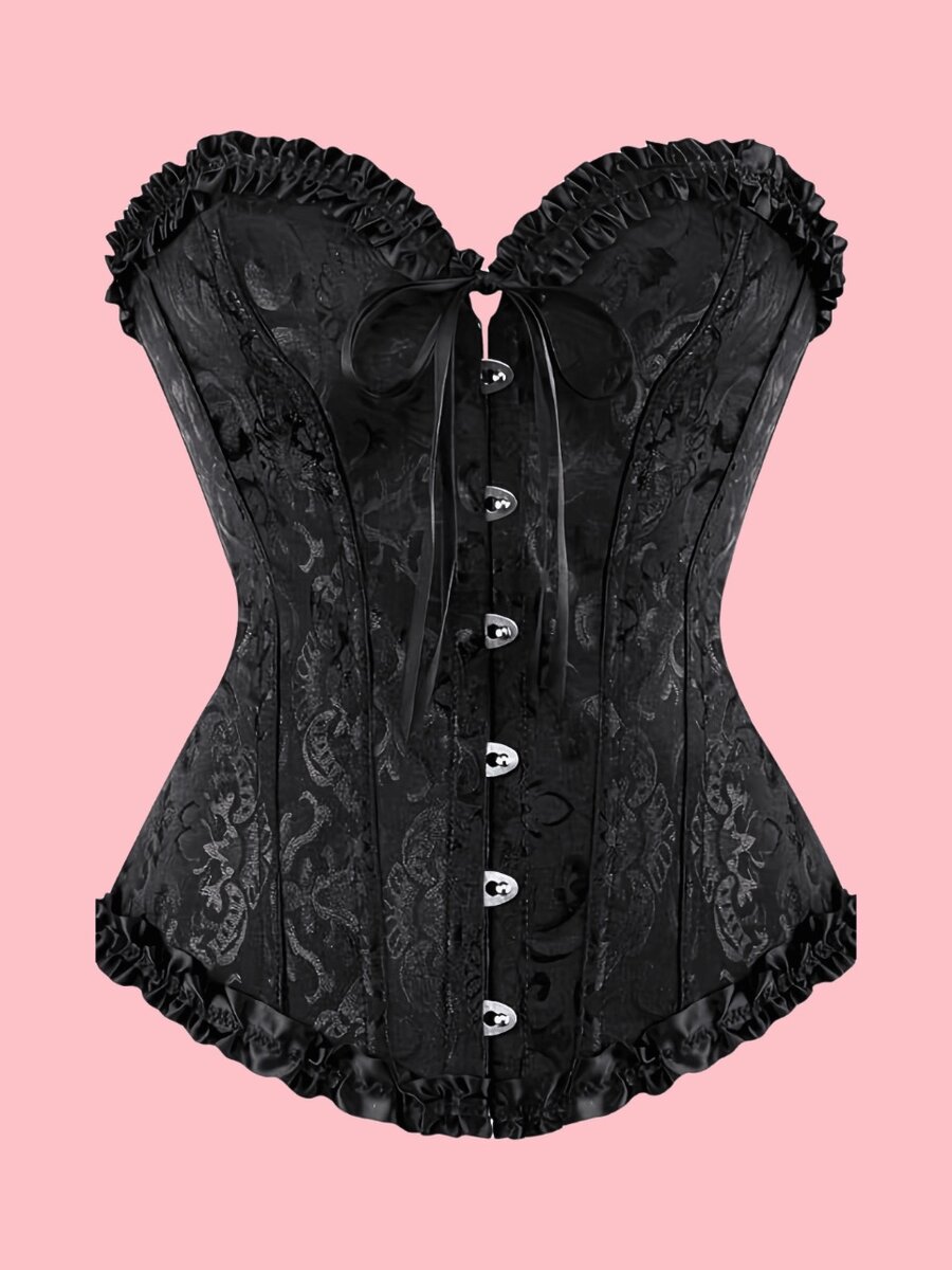 Corset gothique en dentelle