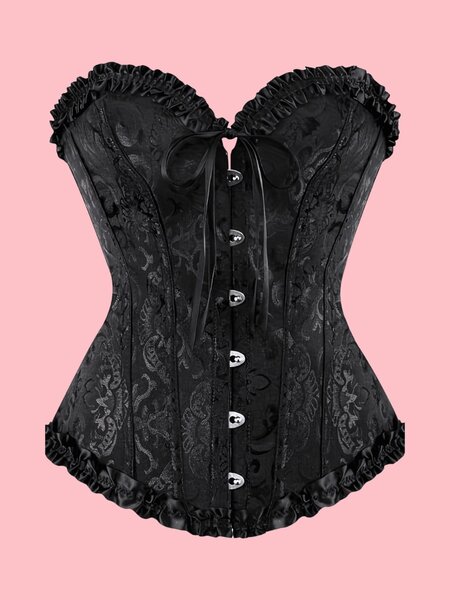 Corset gothique en dentelle