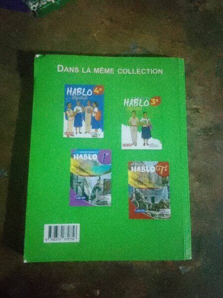 Livre d'Espagnol Hablo 2e