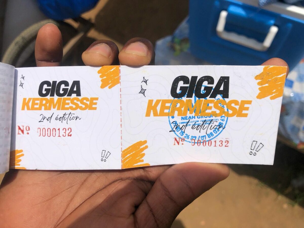 Tickets de la GIGA KERMESSE