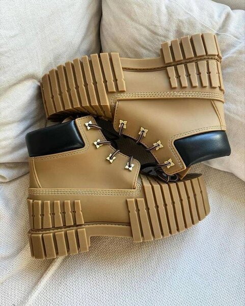 Bottes Chunky Hommes Modernes