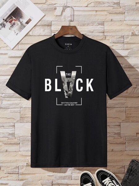 T-shirt graphique unisexe tendance