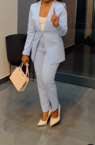SKY BLUE SUIT 
