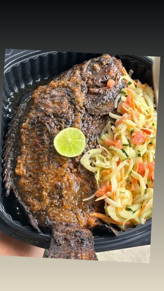 Poisson braisé