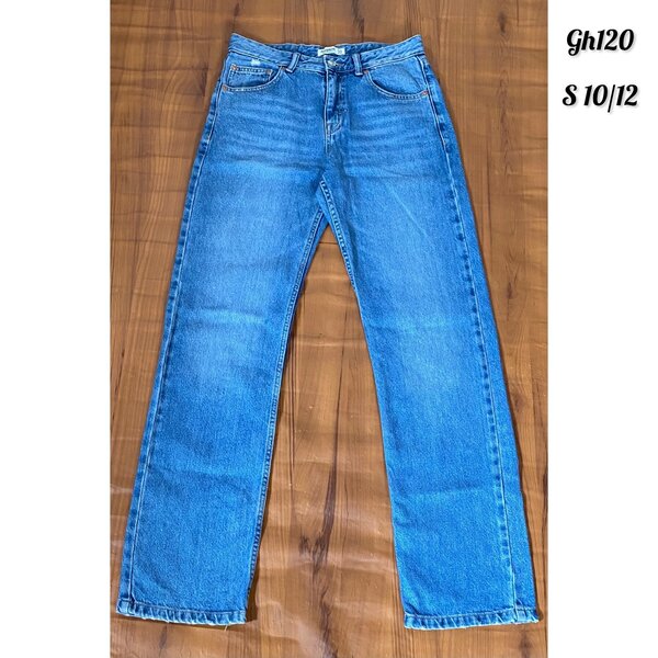 Straight leg jeans