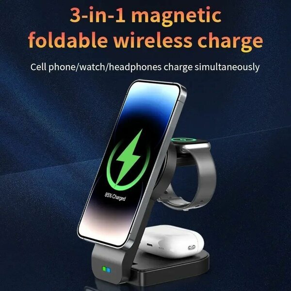 Chargeur magnétique pliable