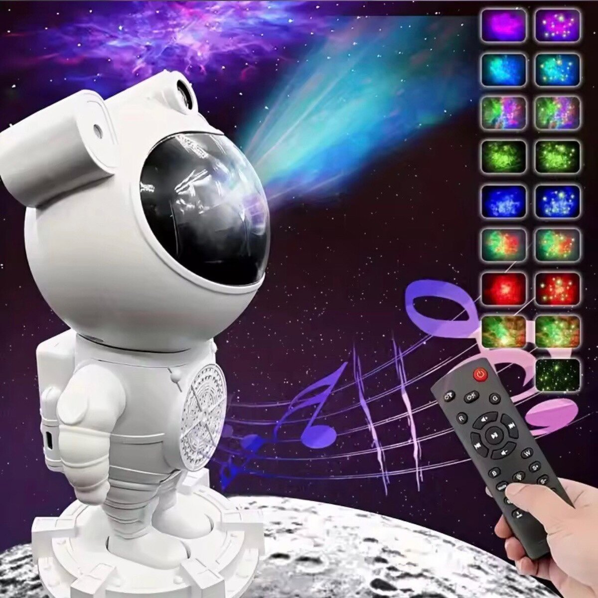 Astronaut Starry light projector + speaker