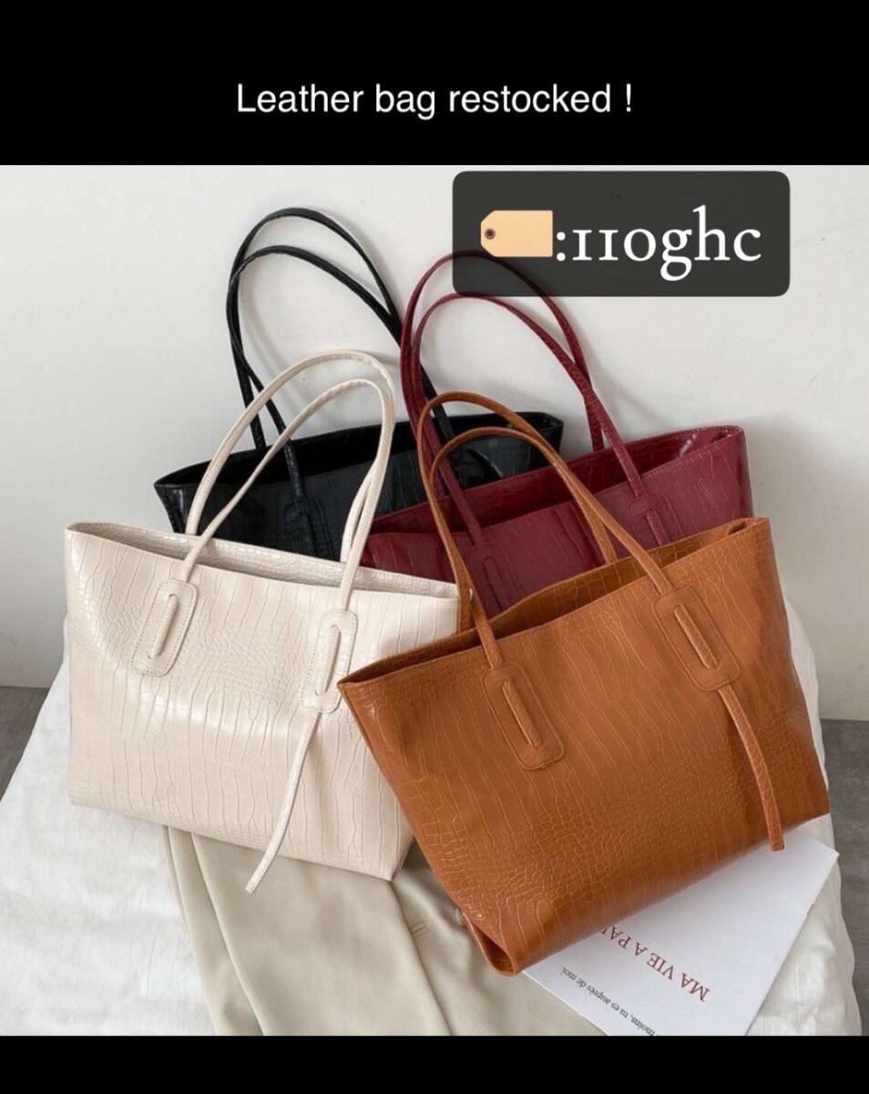 Leather bag