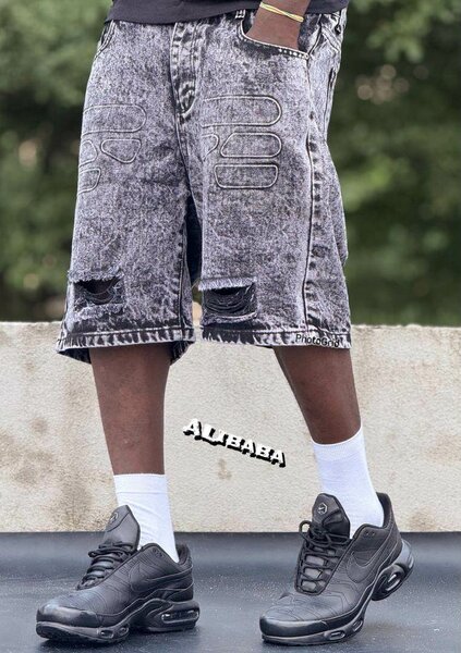 Shorts en jean décontractés pour homme