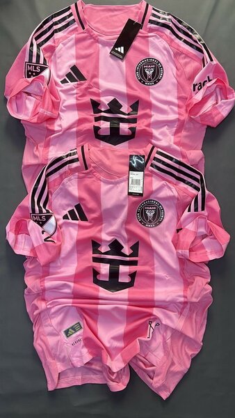 Maillot de Football Rose Homme