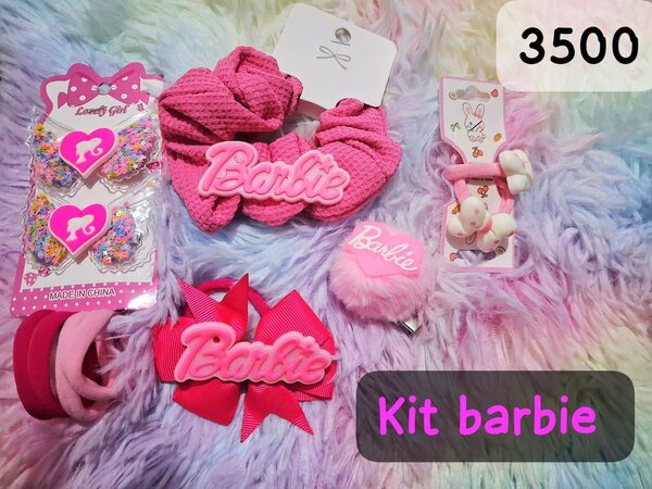 Kit Accessoires Cheveux Barbie