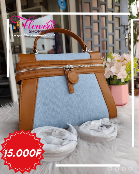 Sac à main élégant en toile