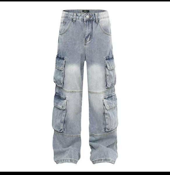 Pantalon cargo en jean style street