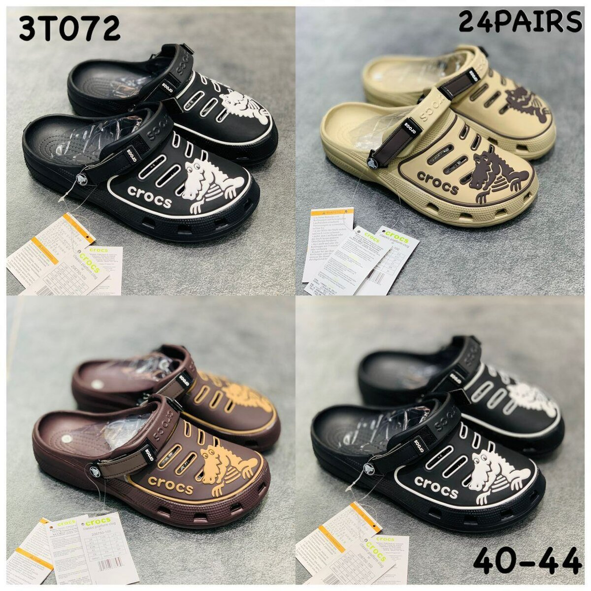 Quality drip Crocs wear