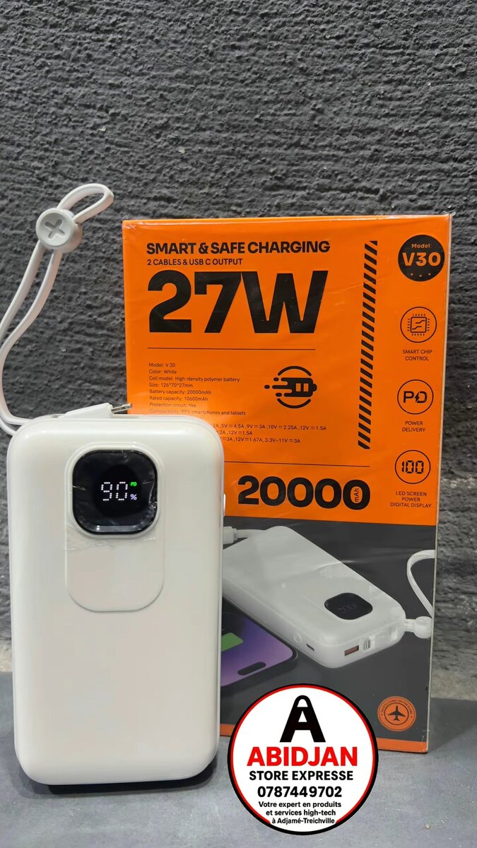 Power Bank  Ultra 27W 20000mAh