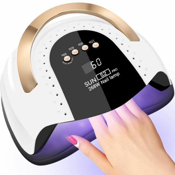 Lampe uv sèche-ongles professionnelle portable 268W