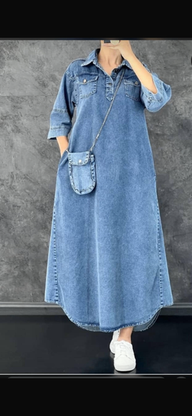 Robe en jean
