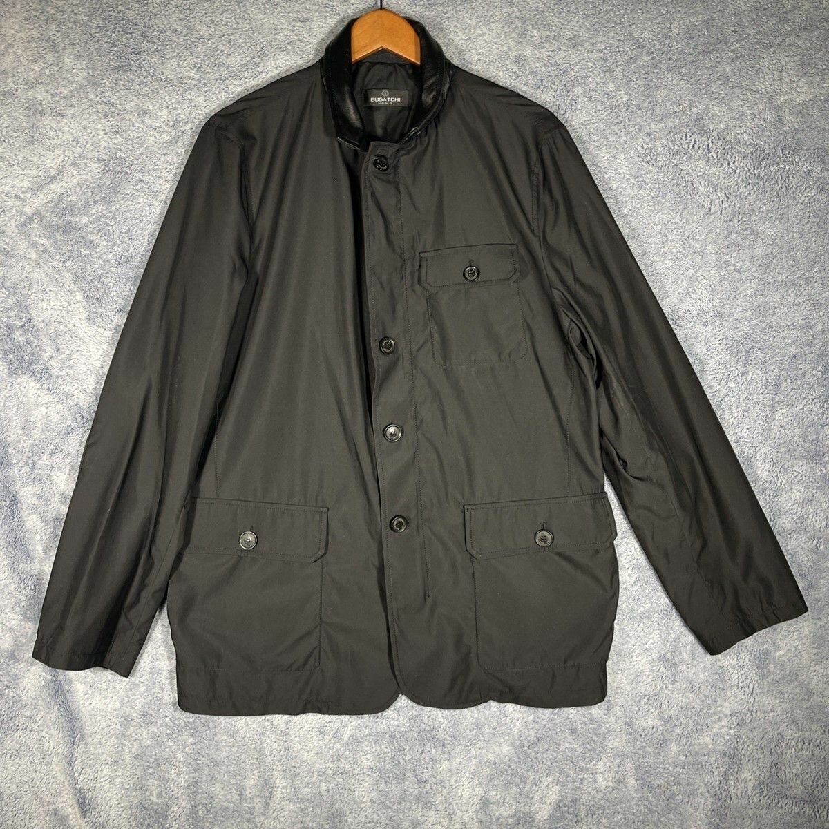 Veste élégante col montan