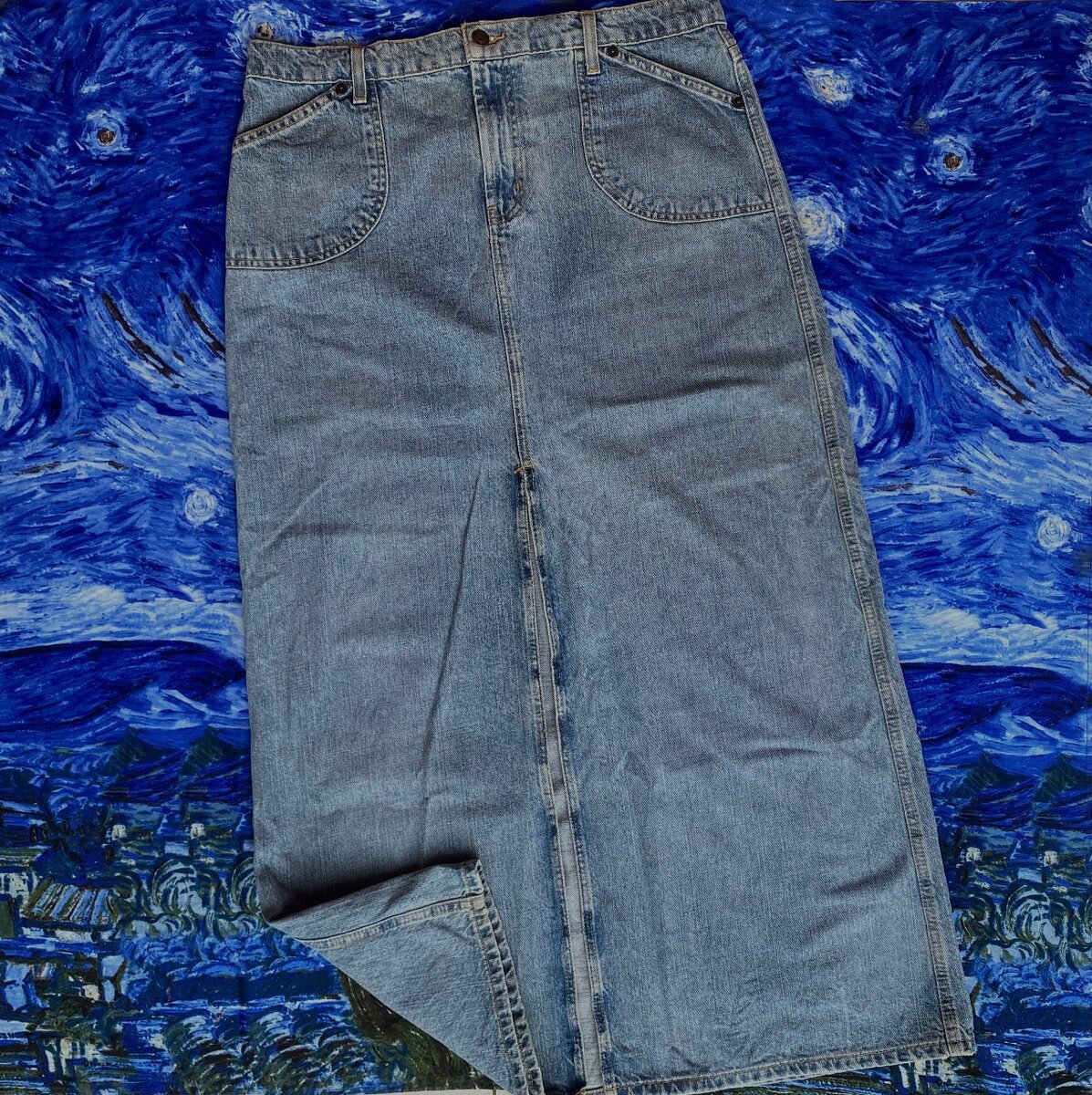 DENIM SKIRT