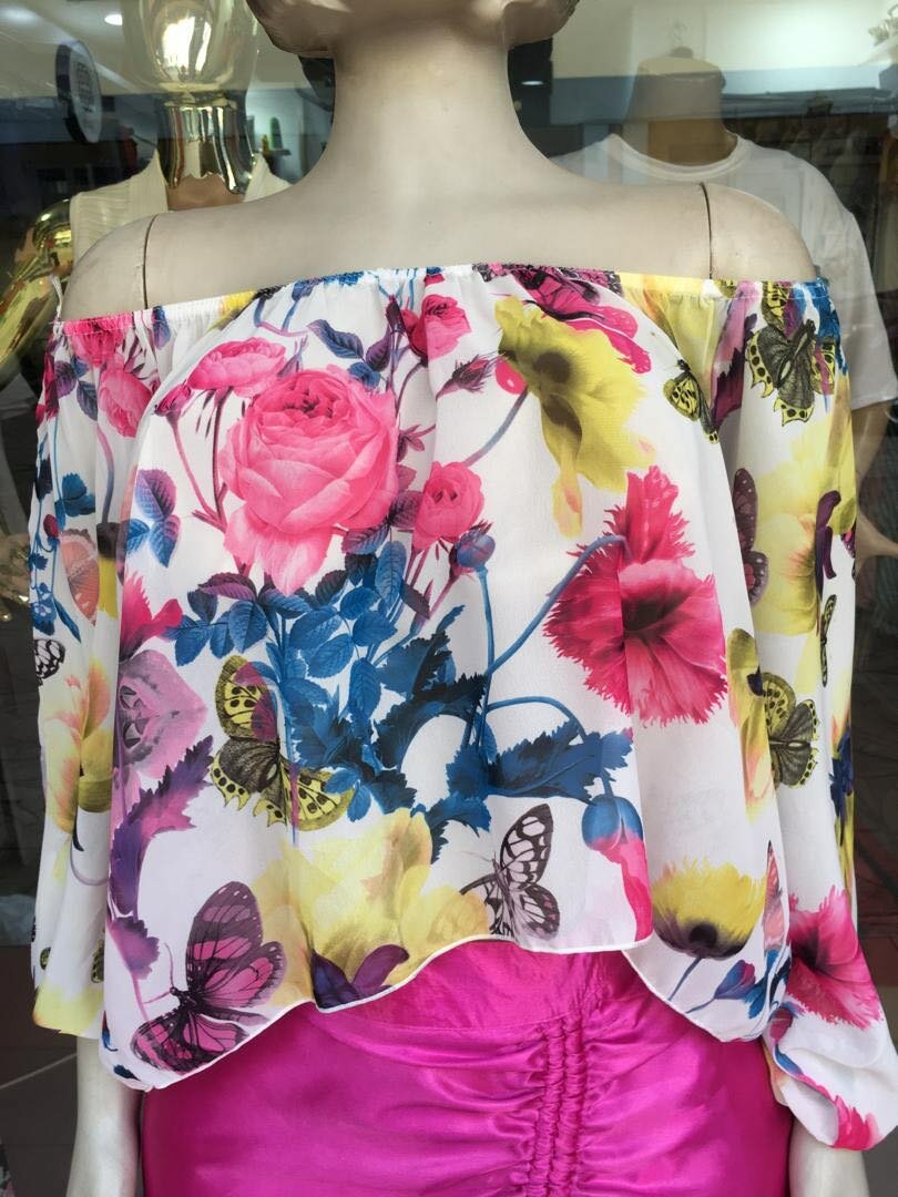 Off shoulder top available in sizes