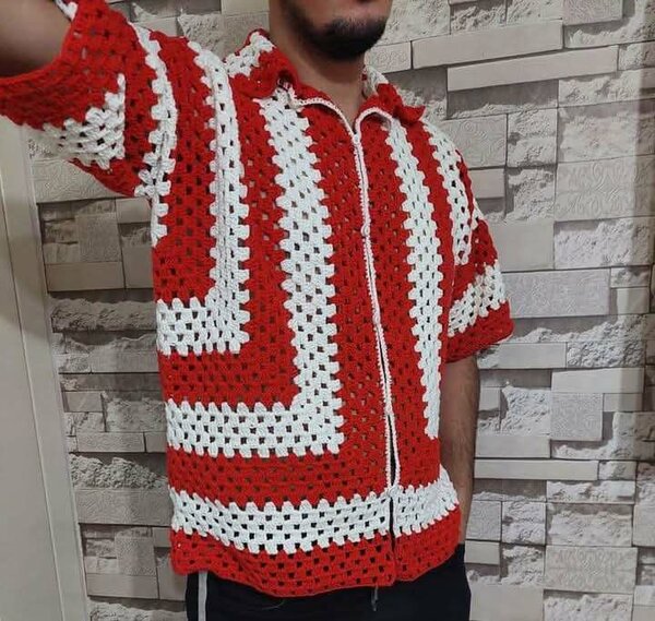 Chemise au crochet