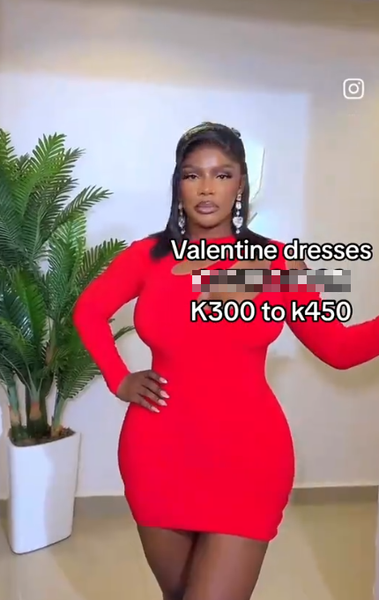 Women's red Dress