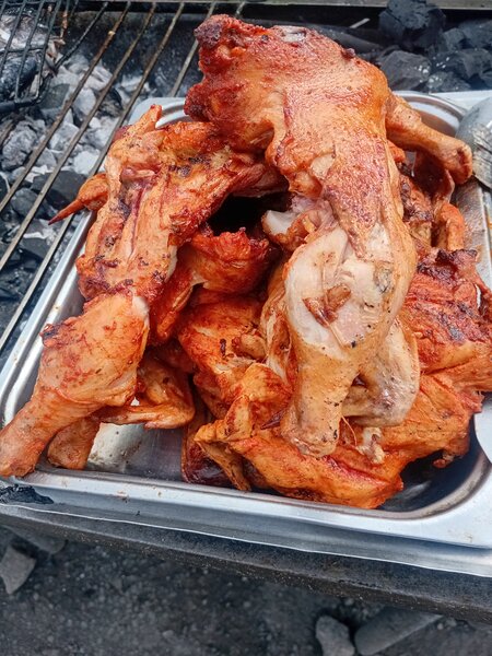 Roasted chicken