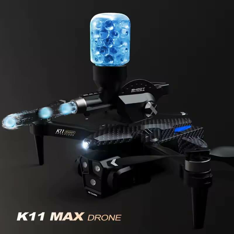 Drone avec flux optique, triple caméra, moteur sans balais,