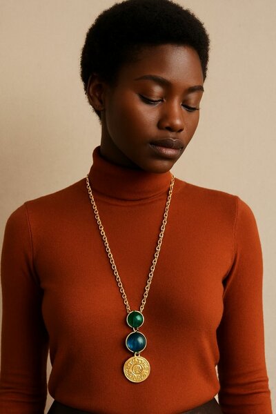 Collier pendentif élégant