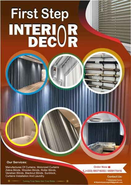 Automated curtains  and automated  blinds