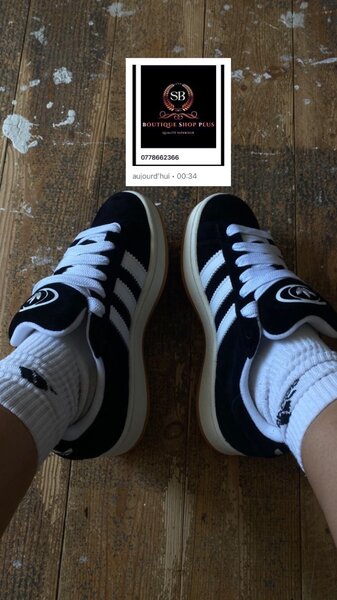 Basket adidas campus authentique avec sa boîte