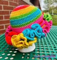 Ruffle hats