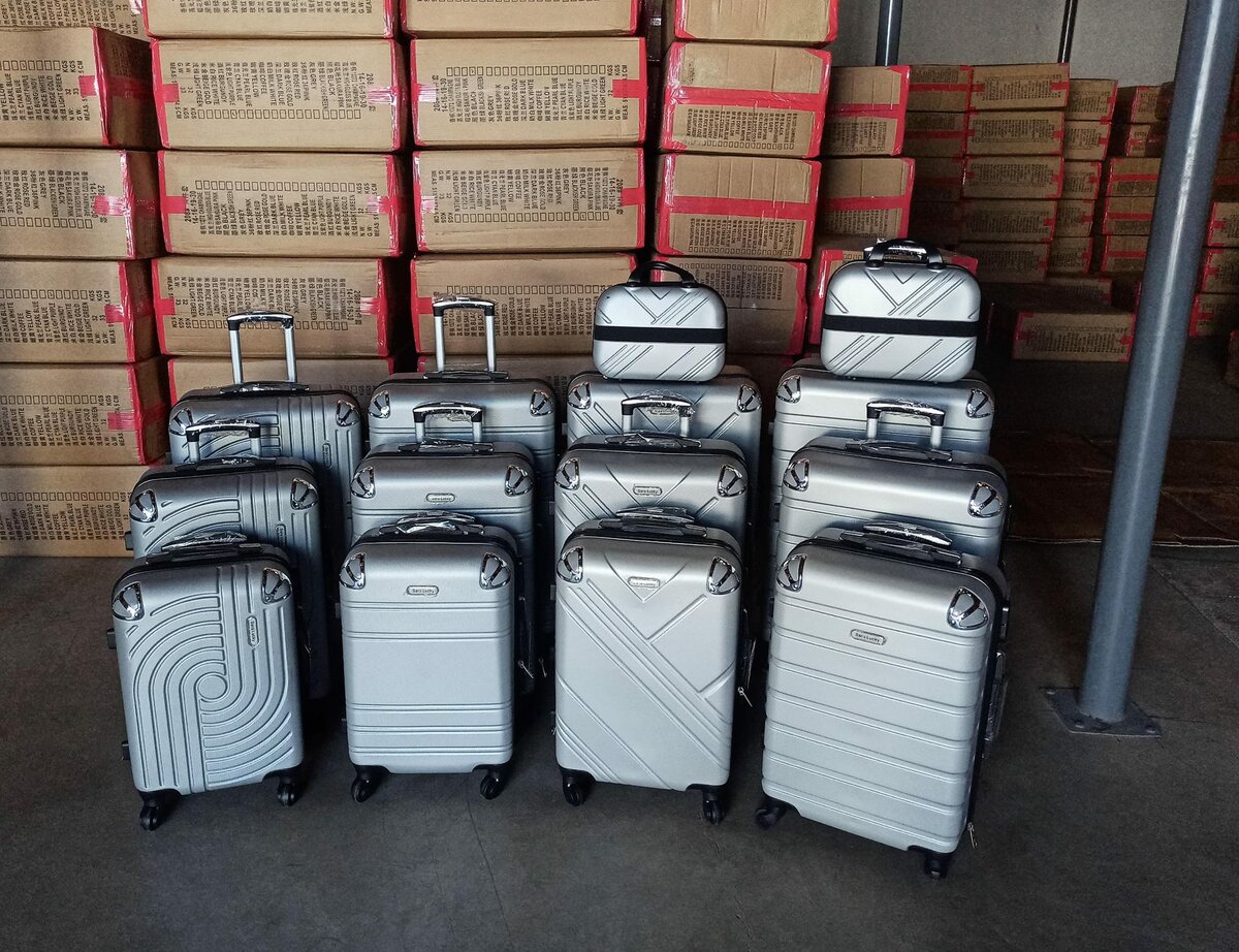 Traveling suitcases