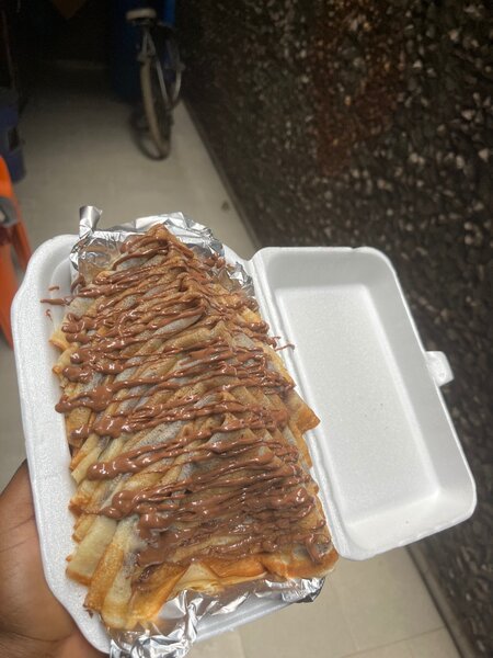 Crêpes au chocolat