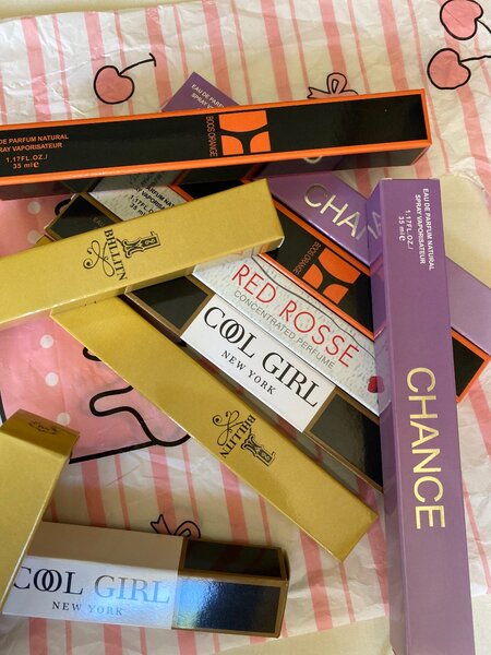 Pocket perfumes