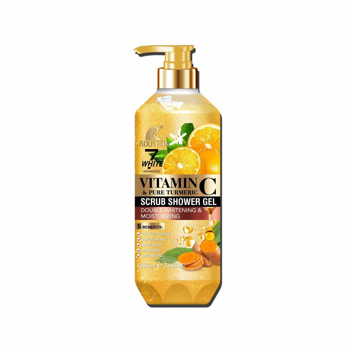 Shower gel and scrubs