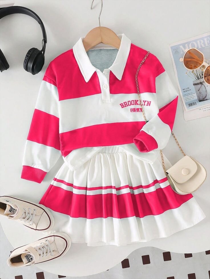 Hoodie and skirt