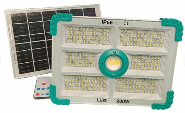 Projecteur solaire 200w
