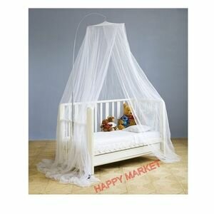 Moustiquaire De Lit - 2m De Hauteur Et 4m La Robe- Blanc