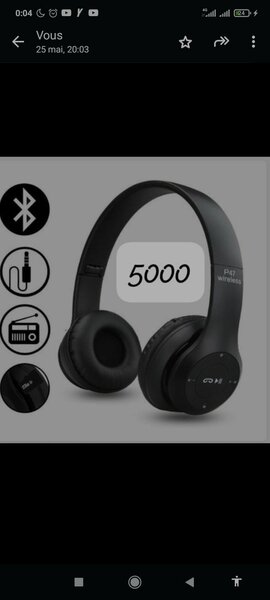Casque sans fil