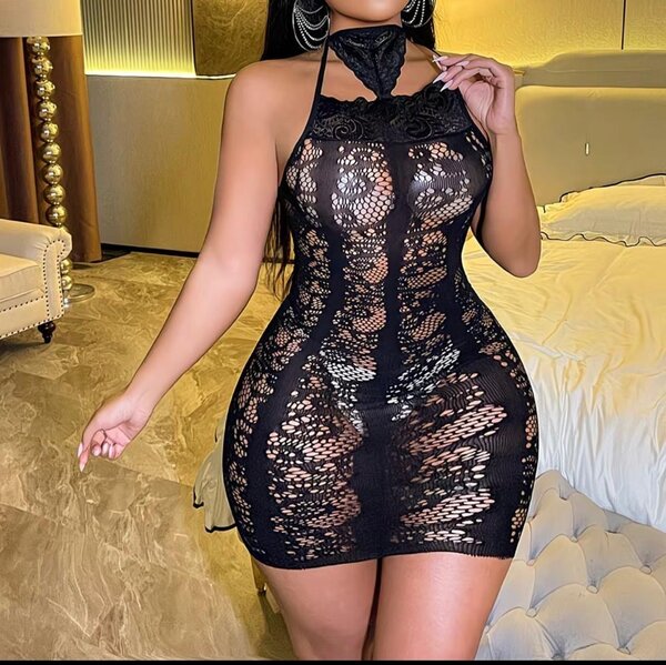 Robe en dentelle séduisante