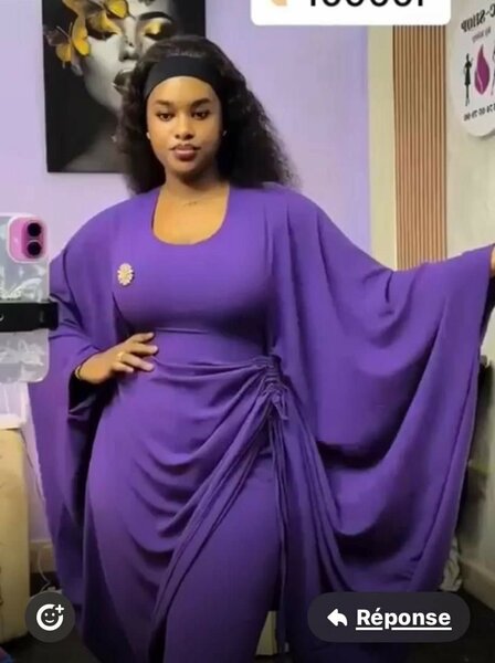 Robe Kaftan Élégante Femme