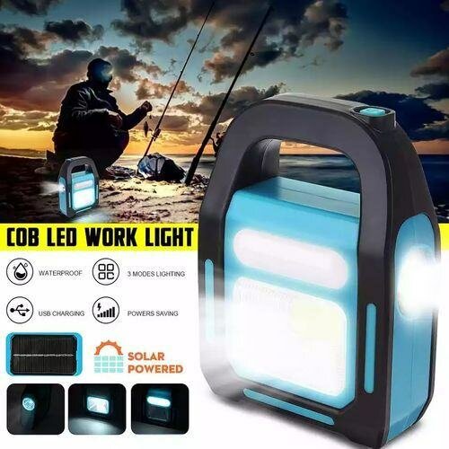 Lampe de travail LED solaire
