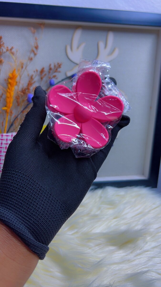 Flower Claw Clip